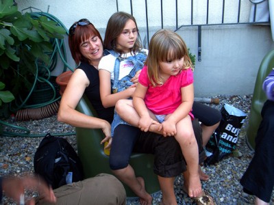 «Toi Toi Toi» für Bettina!