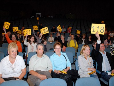 Saal leer