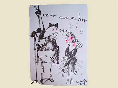 Valerie haucht - Anna faucht!
