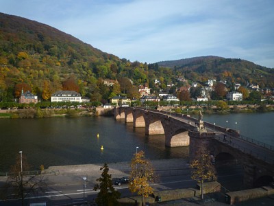 Sur le pont d'Heidelberg