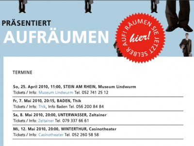 Selber Aufr&auml;umen!