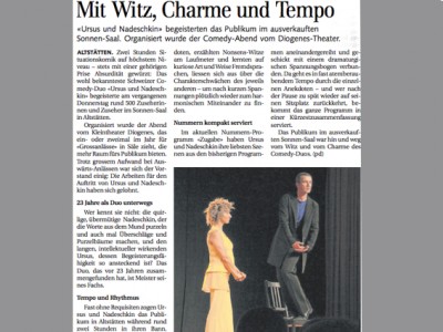 © St. Galler Tagblatt