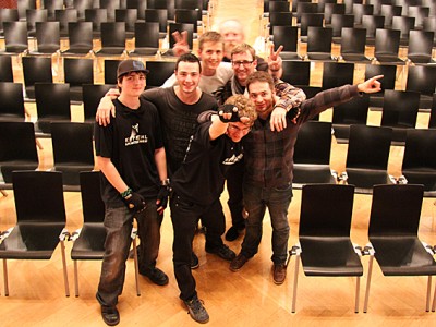 Die mutige junge Kofmehl-Crew!