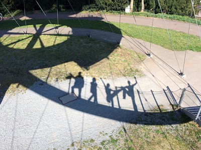 Schattenwurf auf dem Killesberg