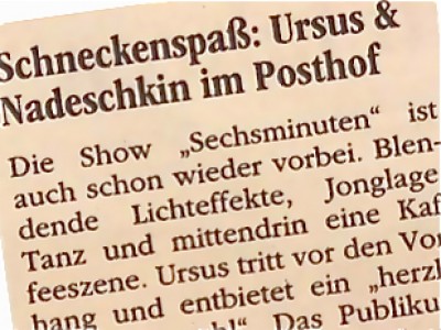 Post aus aus dem Posthof