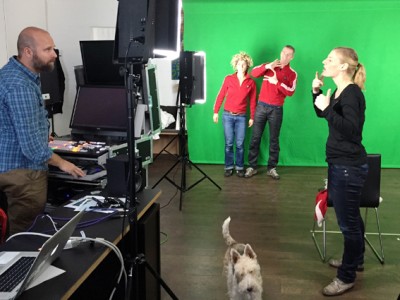 Im Filmstudio (Teil 2)