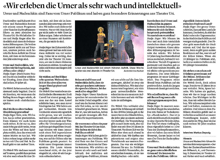 ©  Urner Zeitung