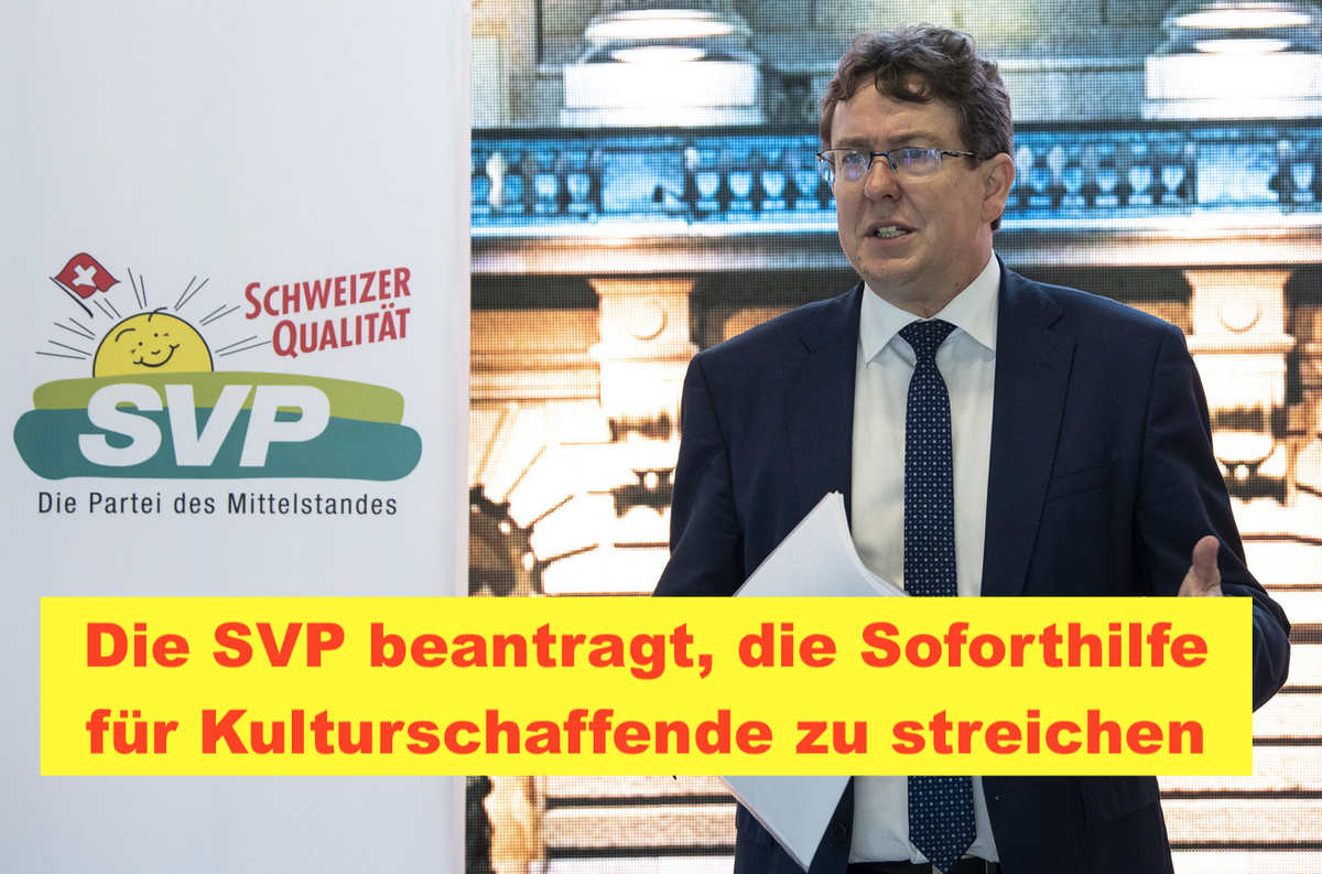 Theaterverbot für die SVP!