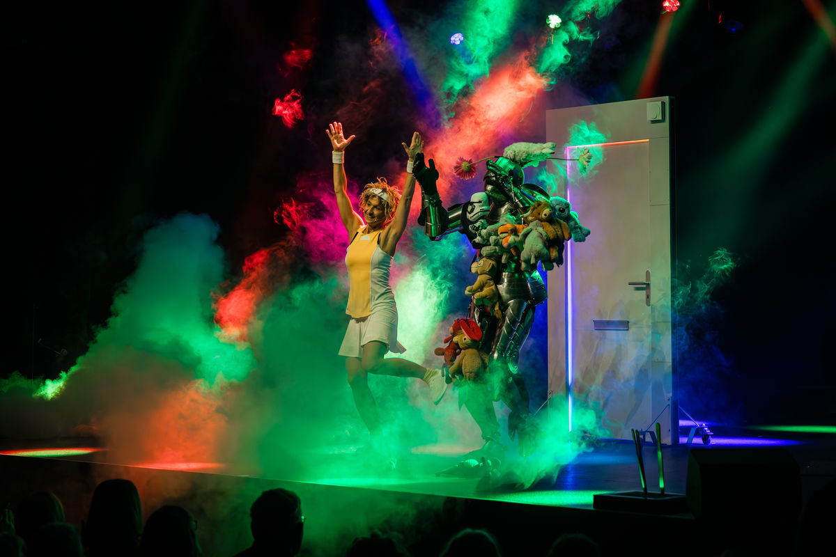 Auf der B&uuml;hne ins neue Jahr tanzen!