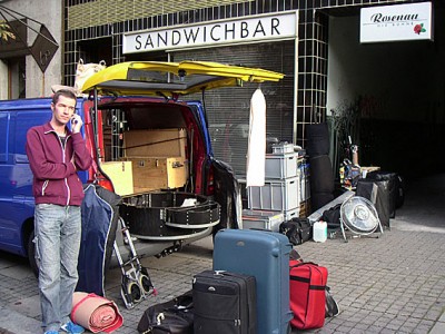 ...und ausgeladen!