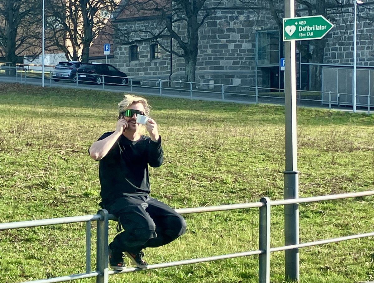 Pause mit Kafi & Sonne